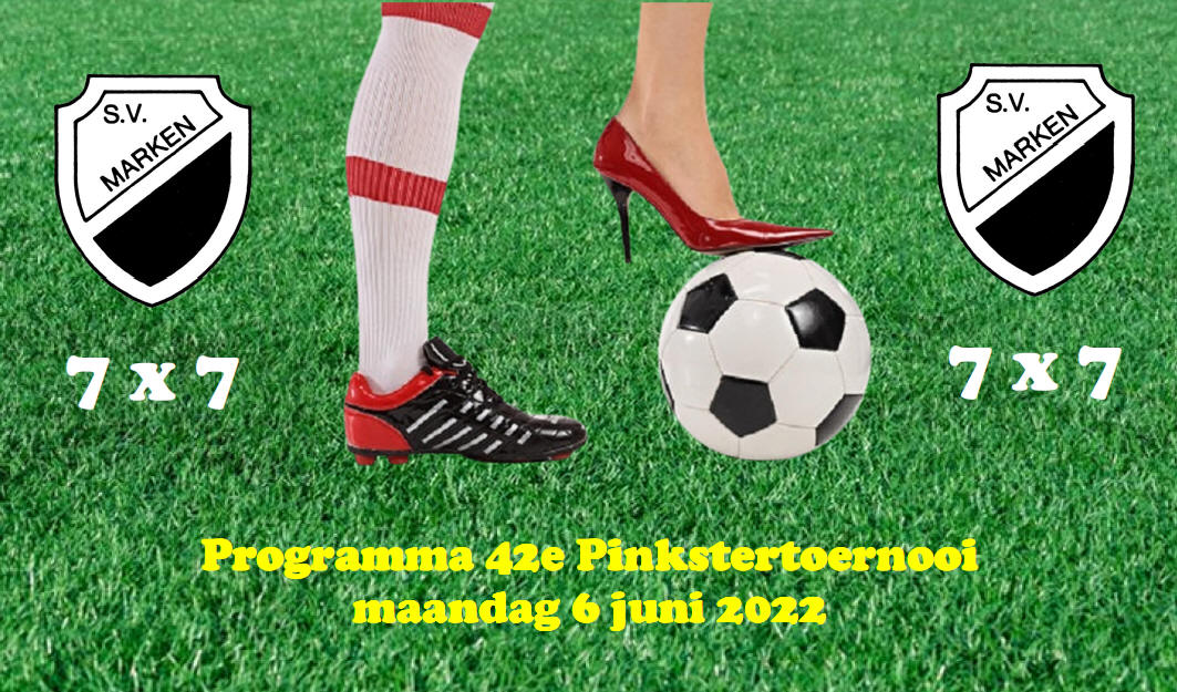 Programma 42e Pinkstertoernooi maandag 6 juni