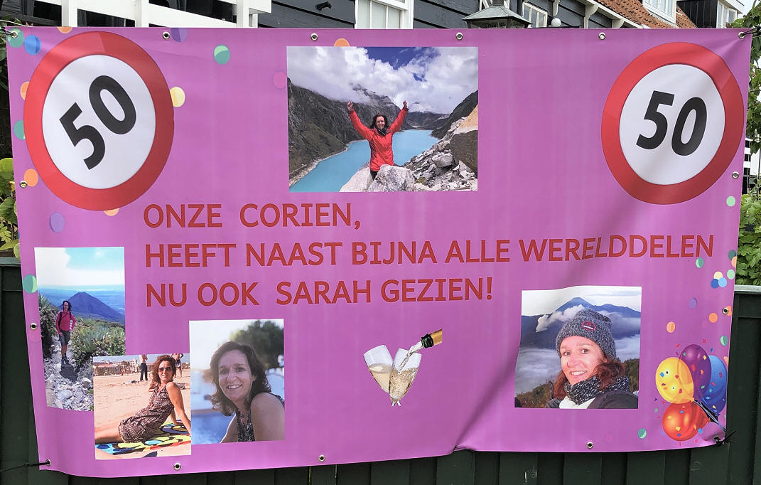 Corina heeft na bijna alle werelddelen ook Sarah gezien