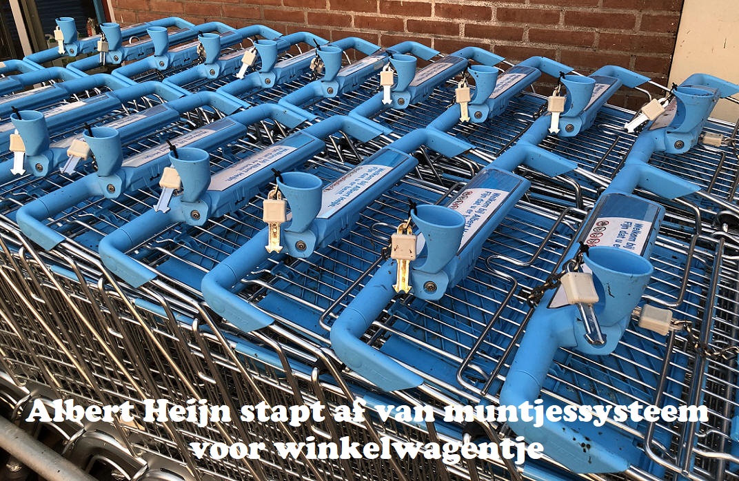 Albert Heijn stapt af van muntjessysteem voor winkelwagentje