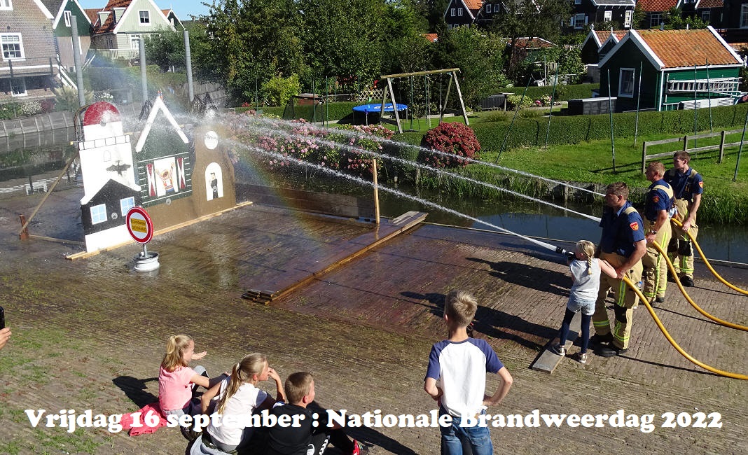 Vrijdag 16 september : Nationale Brandweerdag 2022