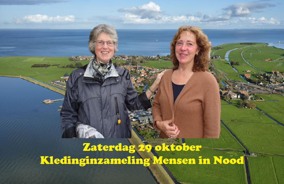 Zaterdag 29 oktober: Kledinginzameling Mensen in Nood