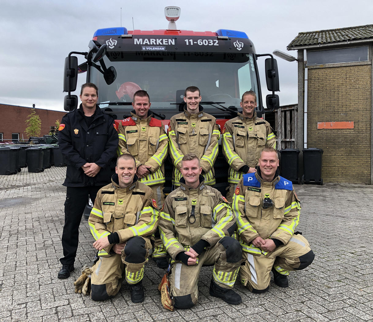 Brandweer Marken/Volendam derde van Nederland