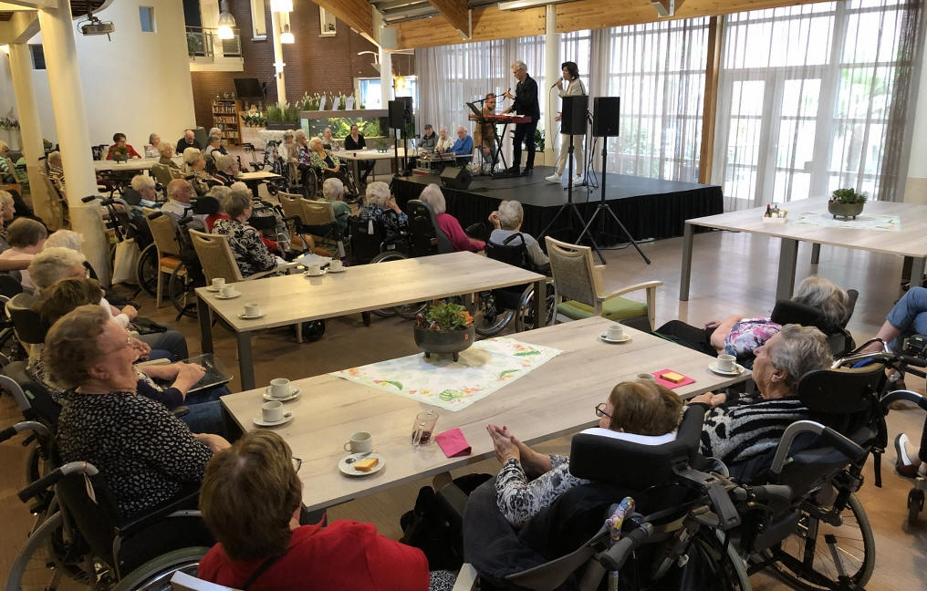 Evean start met ‘Evean zorgt met muziek’ in zorgcentrum Swaensborch