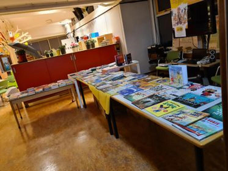 Kinderboekwinkel op de Rietlandenschool