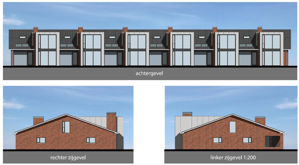 Bouwplan zes woningen Kruisbaakweg 6 (De Loods)