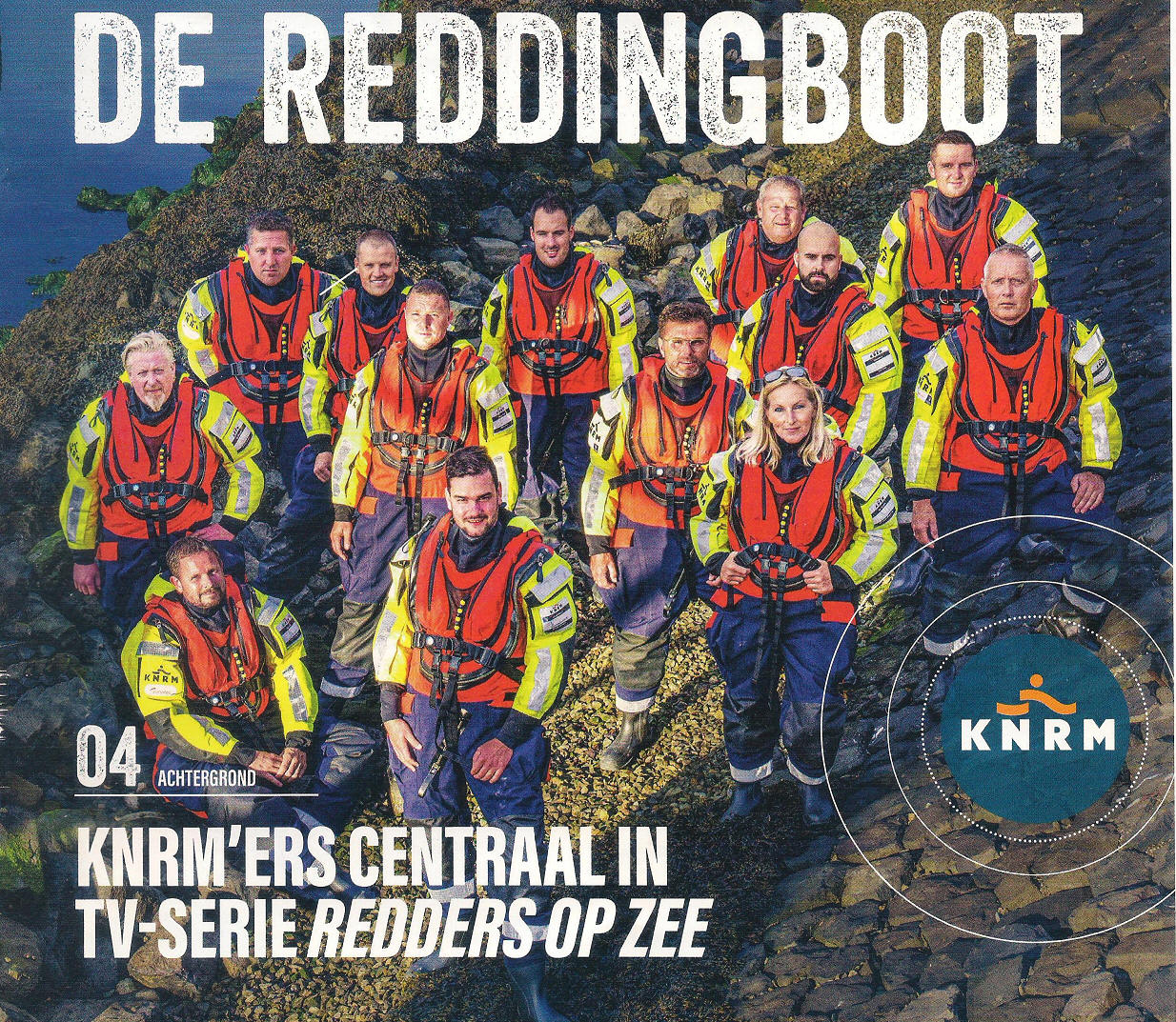 KNRM'ers centraal in TV-serie 'Redders op Zee'