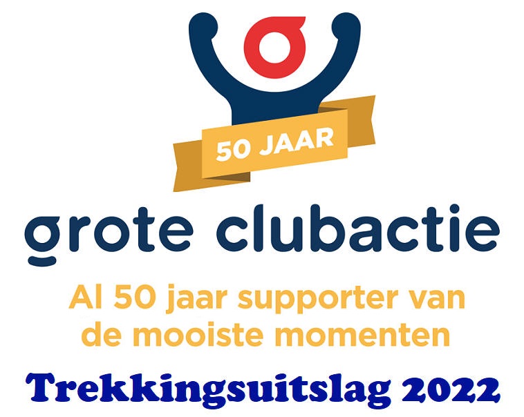 Grote Clubactie Trekkingsuitslag 2022