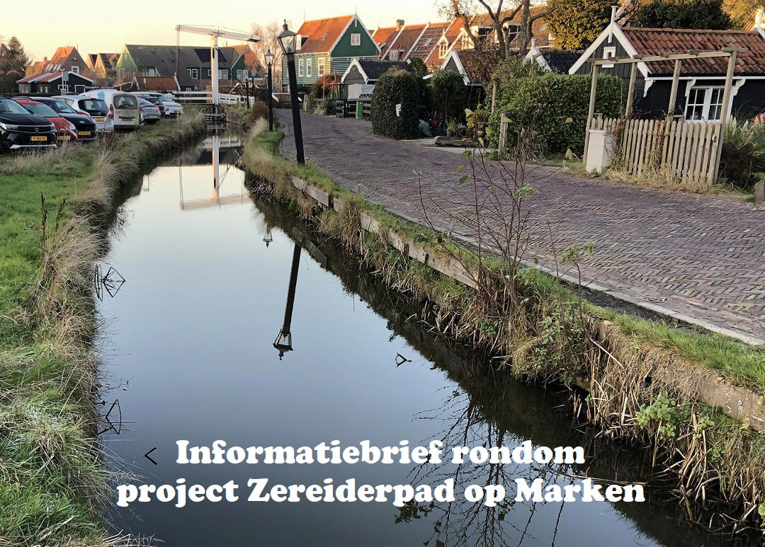 Informatiebrief rondom project Zereiderpad op Marken