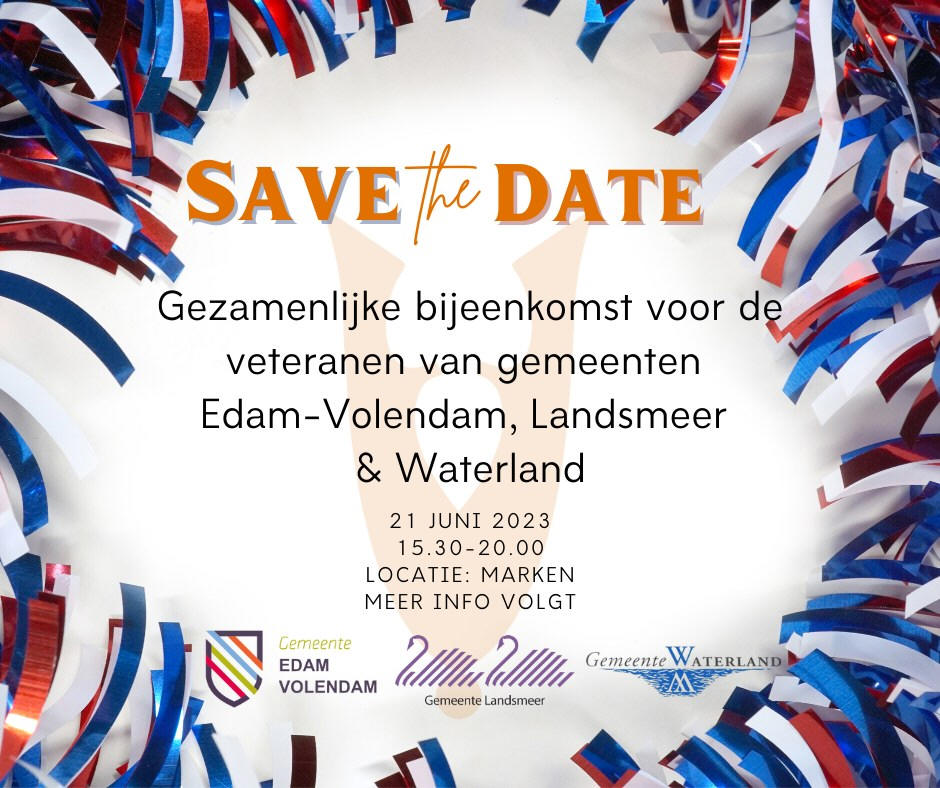 Woensdag 21 juni 2023: Regionale Veteranendag