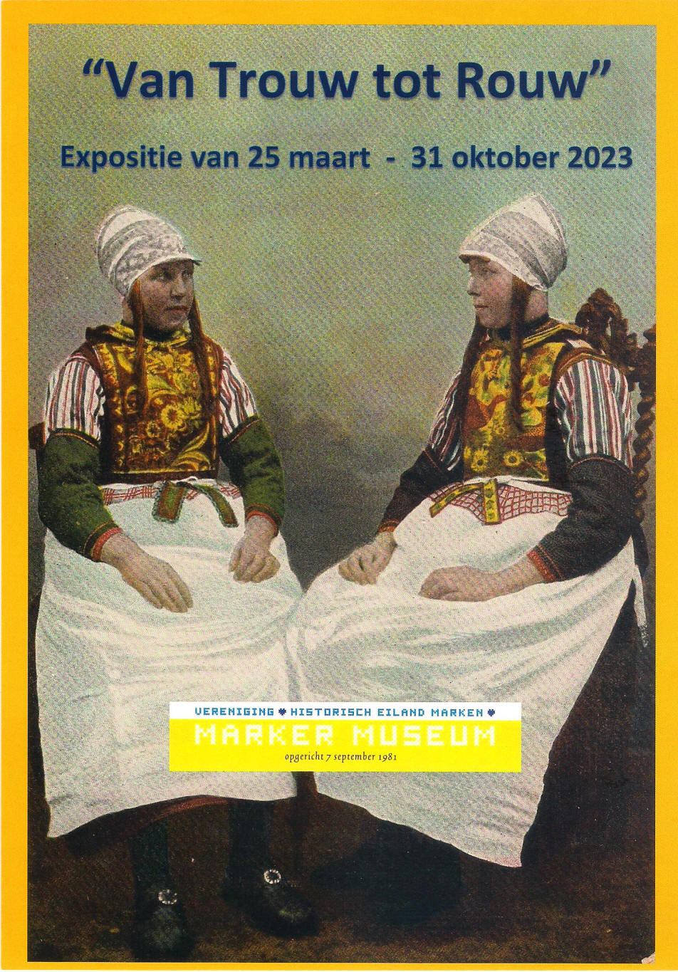 Vanaf zaterdag 25 maart is het Marker Museum weer geopend