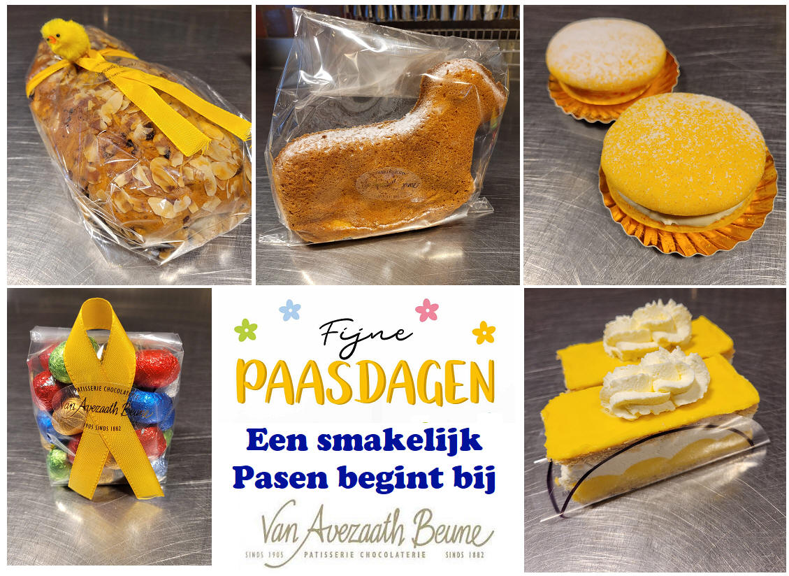 Een smakelijk Pasen begint bij Van Avezaath Beune