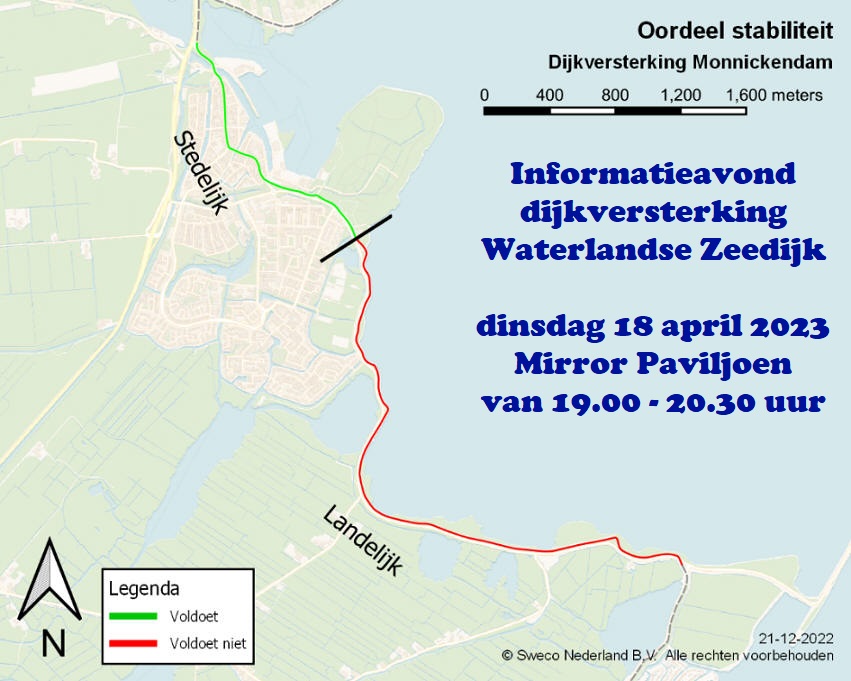 Informatieavond dijkversterking Waterlandse Zeedijk (N518)