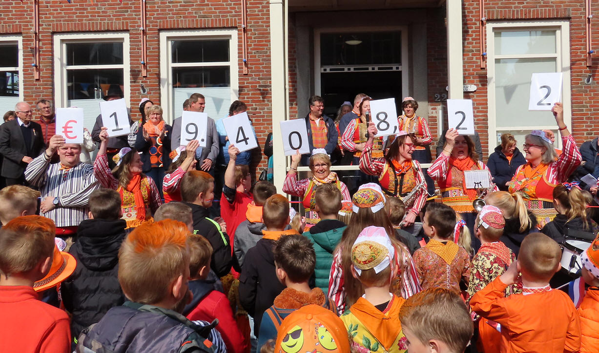 Opbrengst Bazar Chr. muziekvereniging 'Juliana' : € 19.408,22