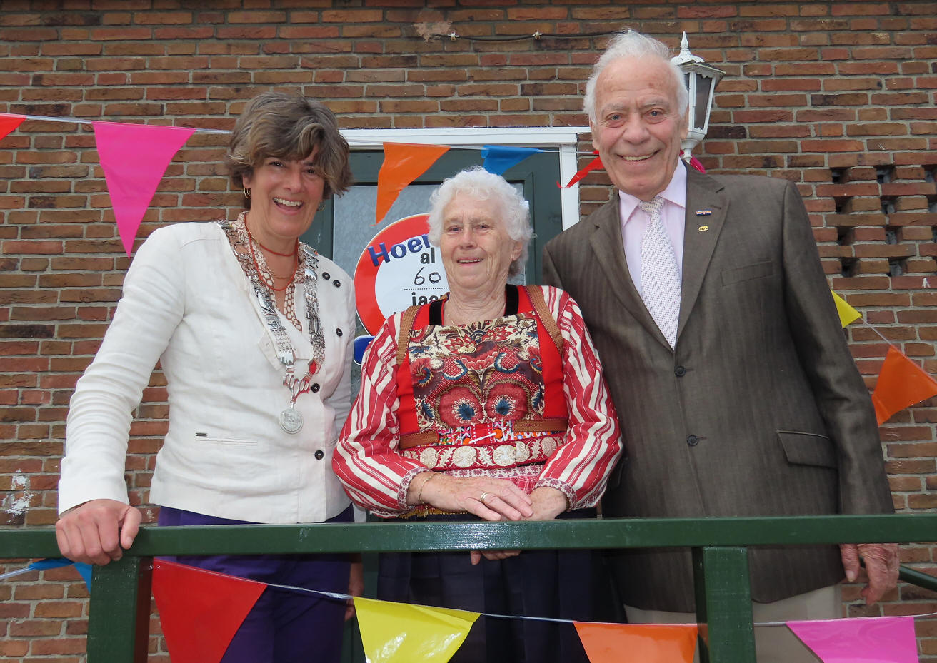 Echtpaar Zondervan-Vlasbloem zestig jaar getrouwd