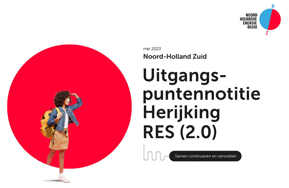 Vaststellen Uitgangspuntennotitie Herijking RES (2.0) NHZ