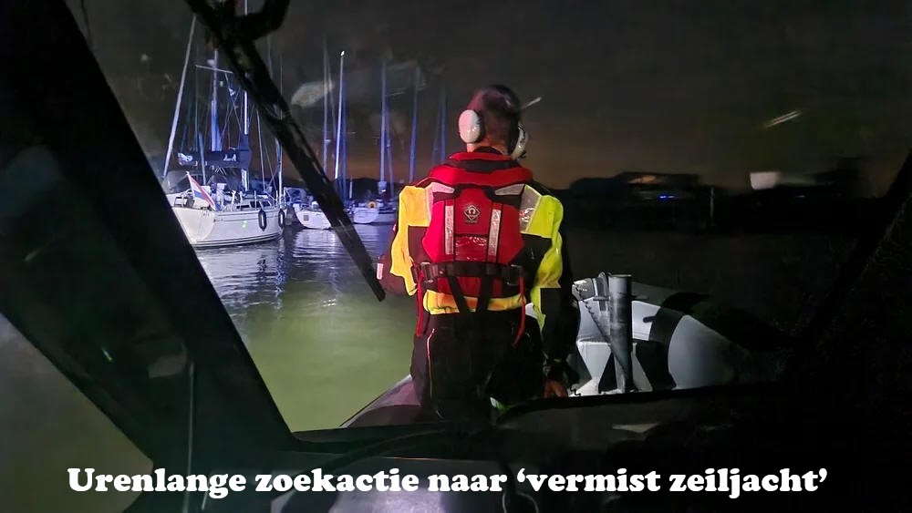 Urenlange zoekactie naar ‘vermist zeiljacht’