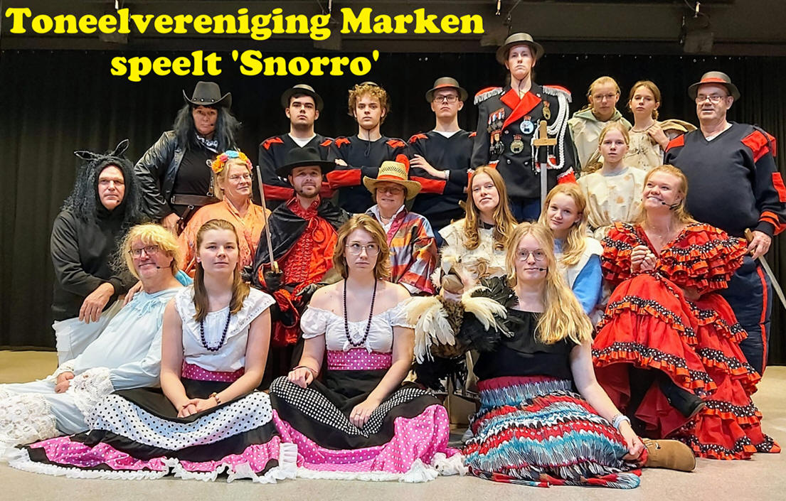 Toneelvereniging Marken speelt 'Snorro'