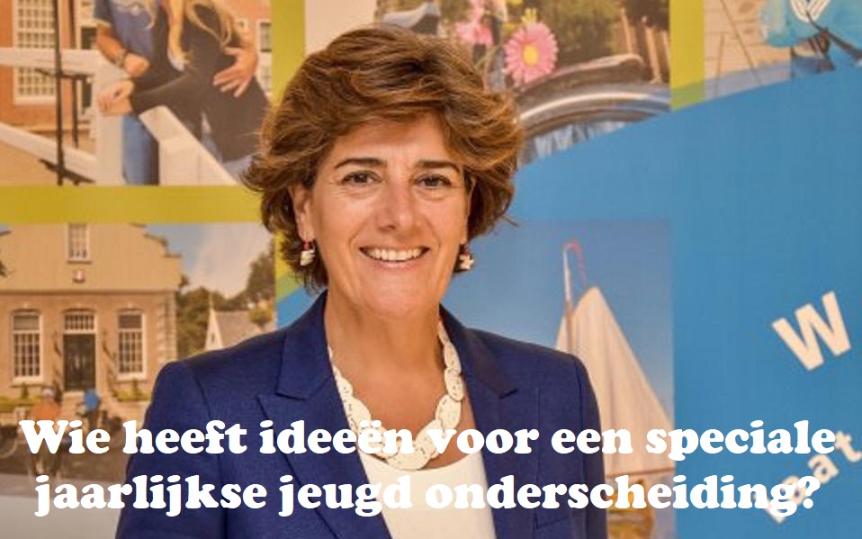 Wie heeft ideeën voor een speciale jaarlijkse jeugd onderscheiding?