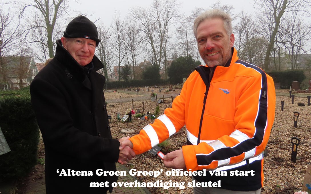 ‘Altena Groen Groep’ officieel van start met overhandiging sleutel