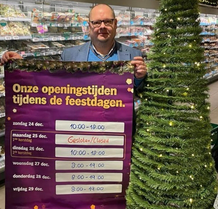 Openingstijden Albert Heijn Marken rond de feestdagen