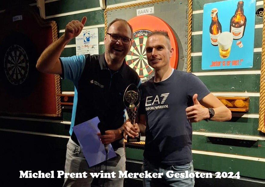 Michel Prent wint Mereker Gesloten 2024