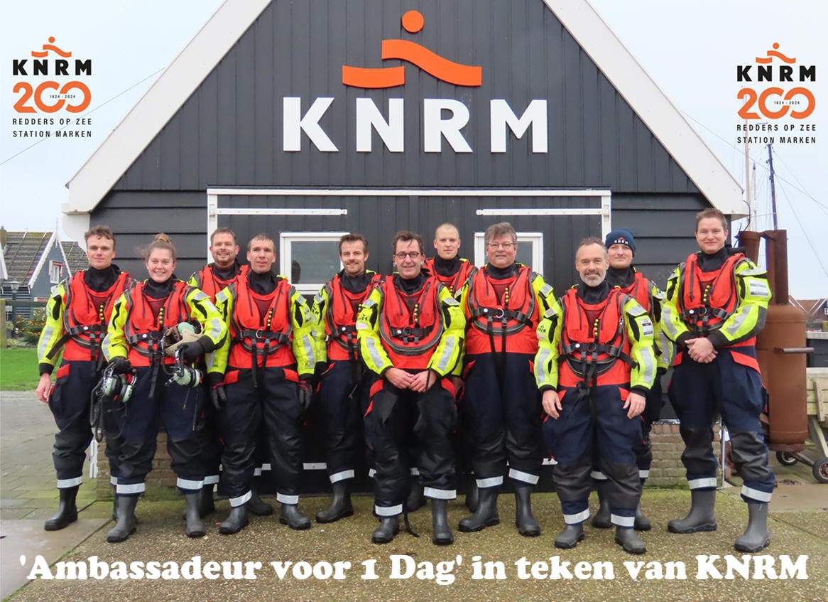 'Ambassadeur voor 1 Dag' in teken van KNRM