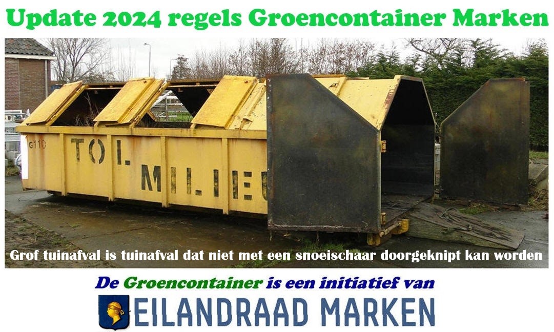 Update 2024 regels Groencontainer Marken