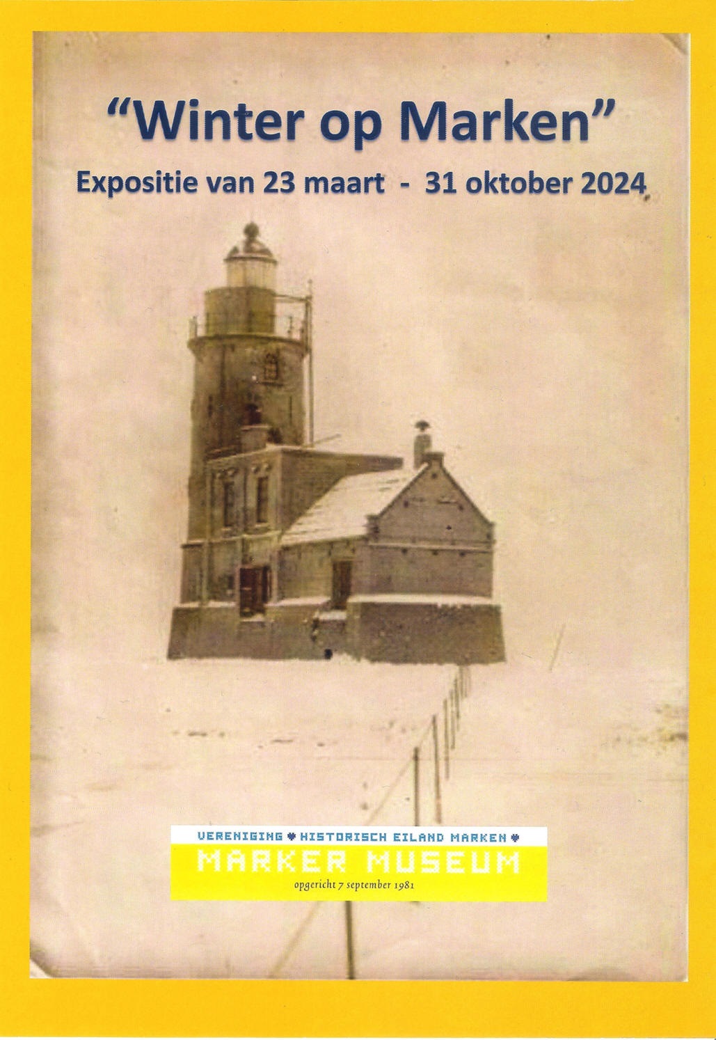 Vanaf zaterdag 23 maart is het Marker Museum geopend