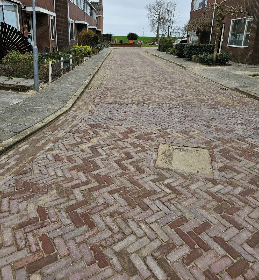 Bestrating Flevostraat afgerond.