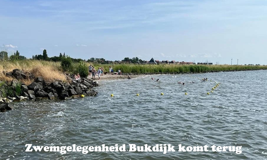 Zwemgelegenheid Bukdijk komt terug