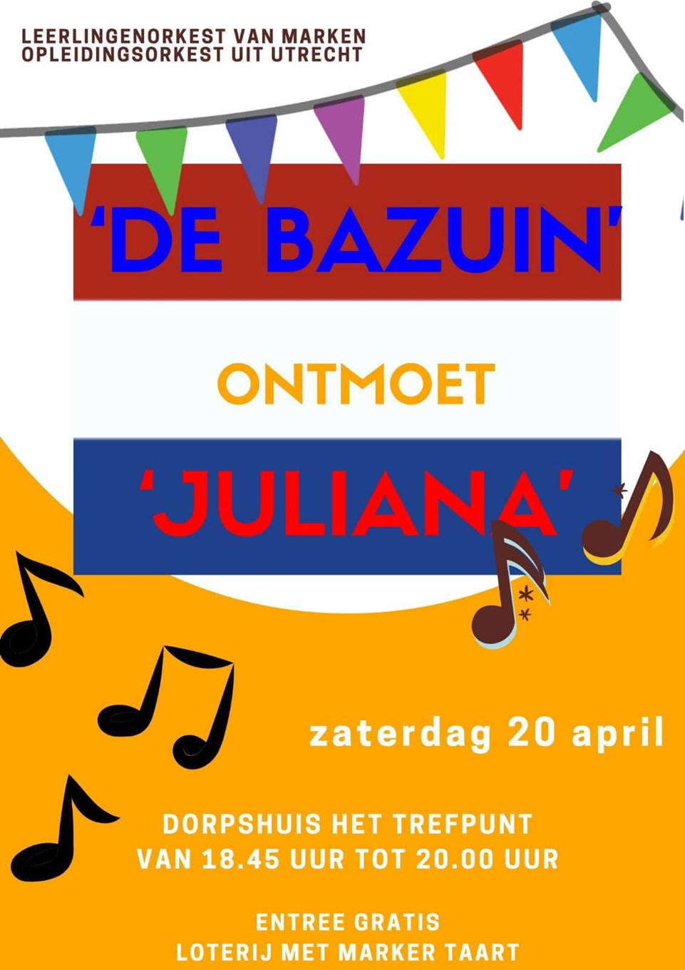 'De Bazuin' ontmoet 'Juliana' in dorpshuis Het Trefpunt