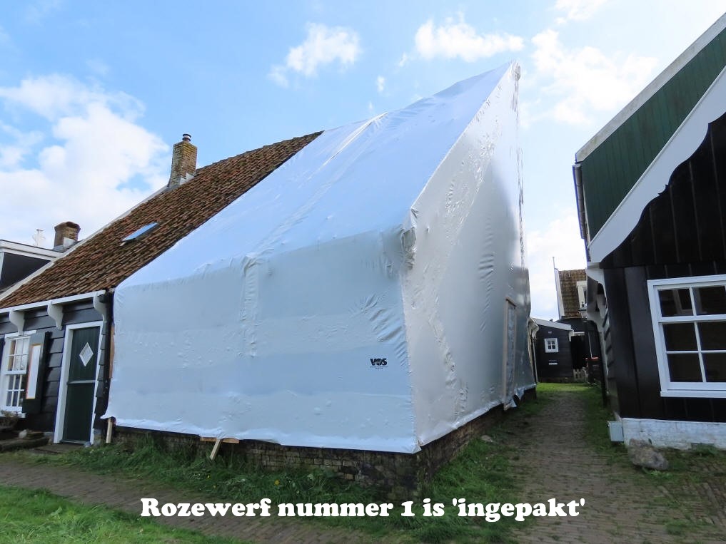 Rozewerf nummer 1 is 'ingepakt'