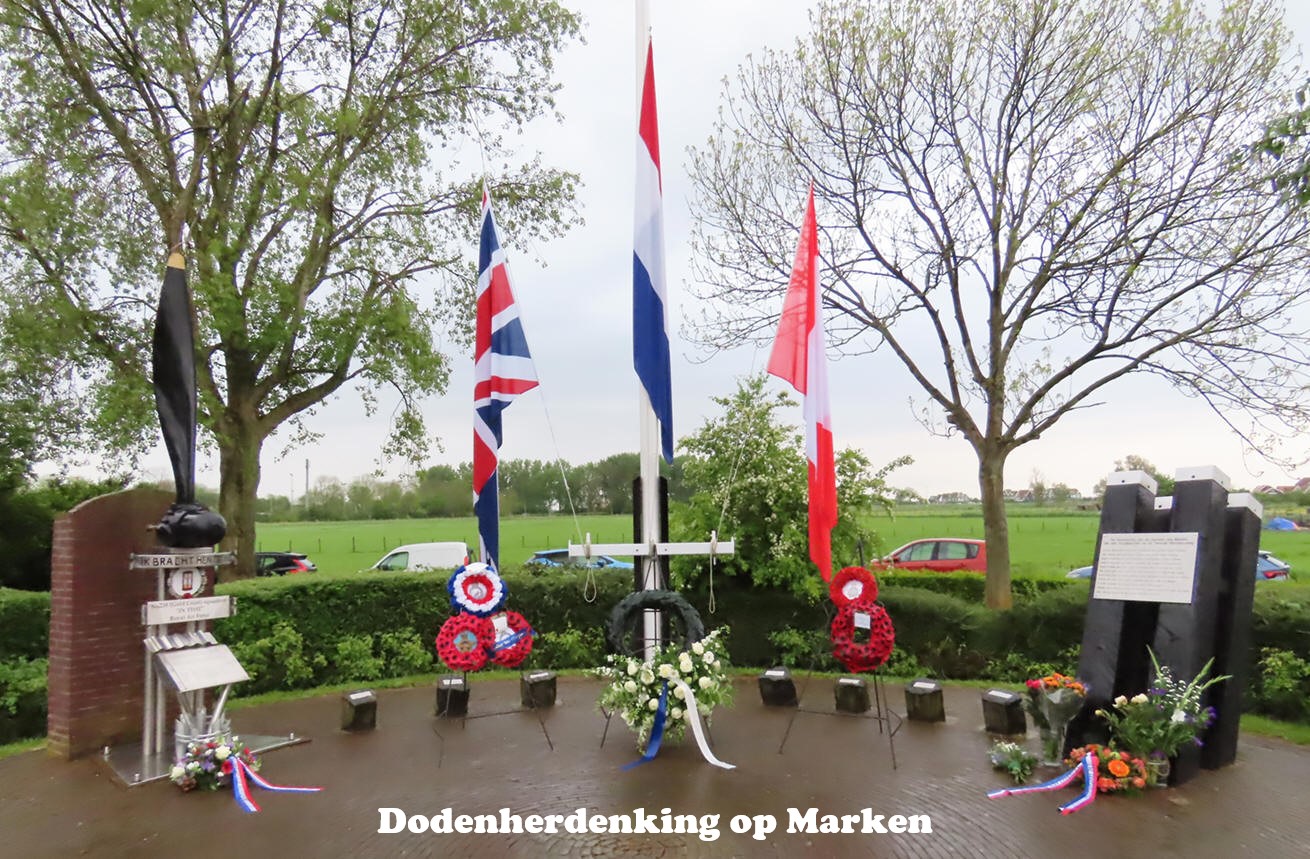 Dodenherdenking 2024 op Marken