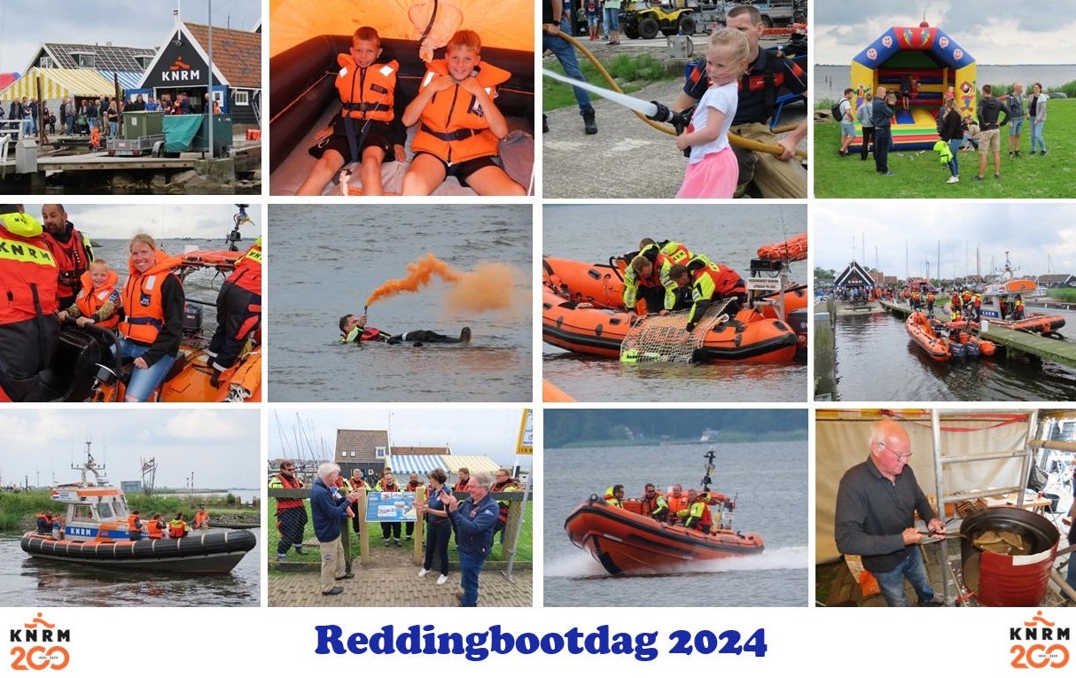 Foto impressie Reddingbootdag 2024 op Marken