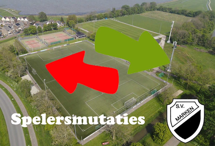 Spelersmutaties Sportvereniging Marken