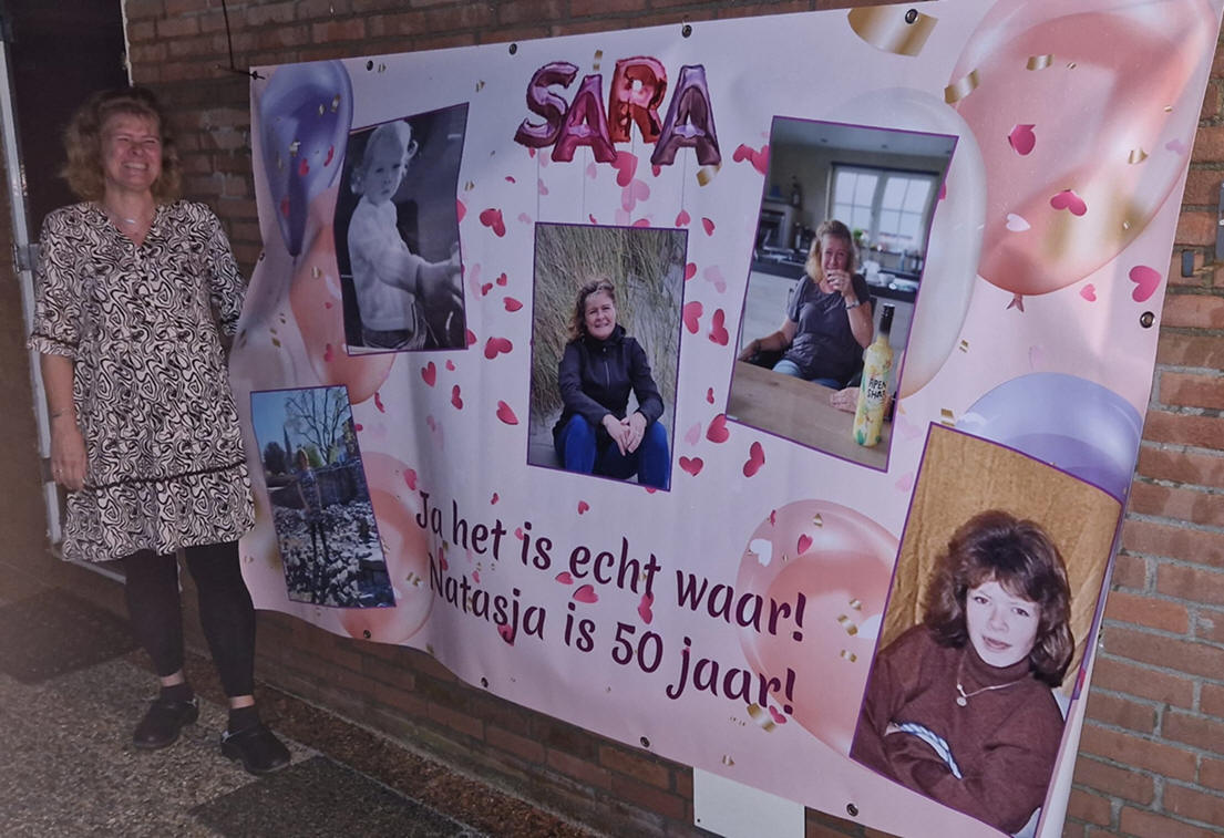 Natasja is 50 jaar