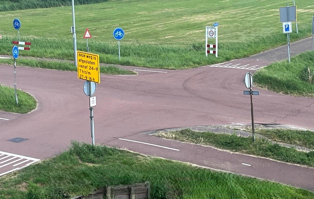 Werkzaamheden kruising Walandweg / Zereiderpad