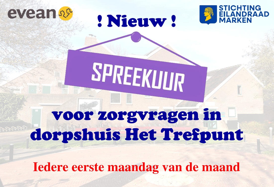 !Nieuw! Spreekuur voor zorgvragen in Het Trefpunt