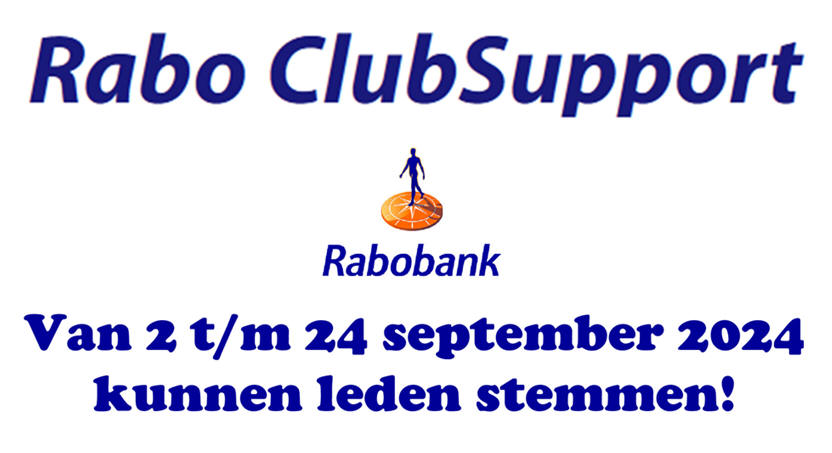 Rabobank leden kunnen stemmen voor de Rabo ClubSupport