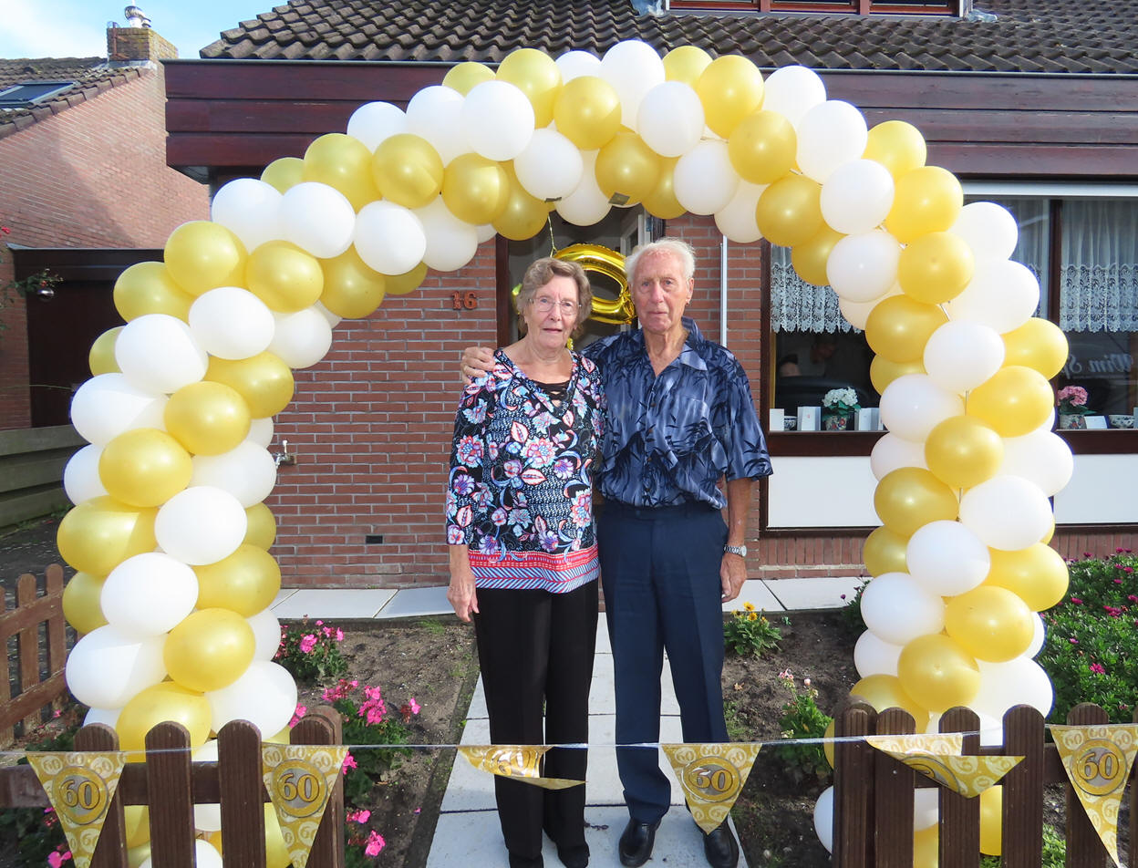 'Bessie &amp; Bap van de MES' zestig jaar getrouwd