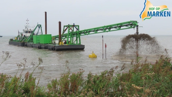 Update werkzaamheden Dijkversterking Marken