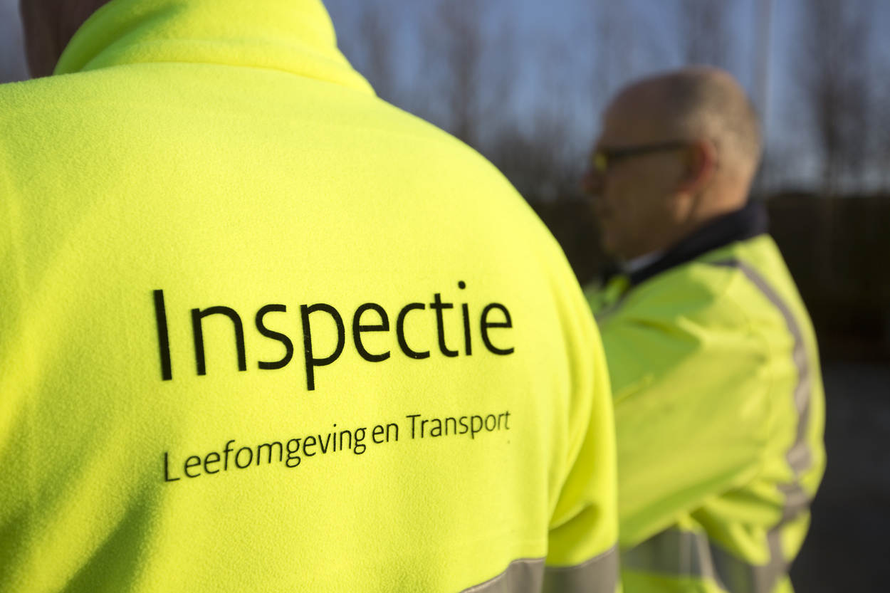 Controle door de Inspectie Leefomgeving en Transport (ILT)