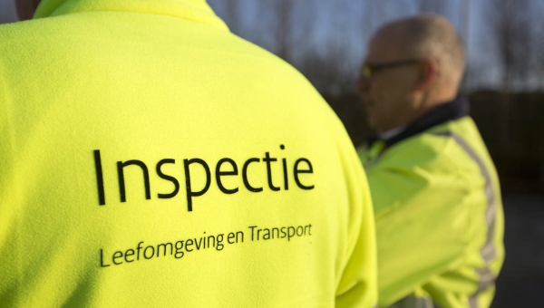 Controle door de Inspectie Leefomgeving en Transport (ILT)