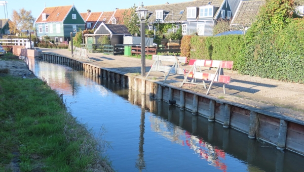 Dam tussen Buurterstraat en Kerkbuurt verwijderd