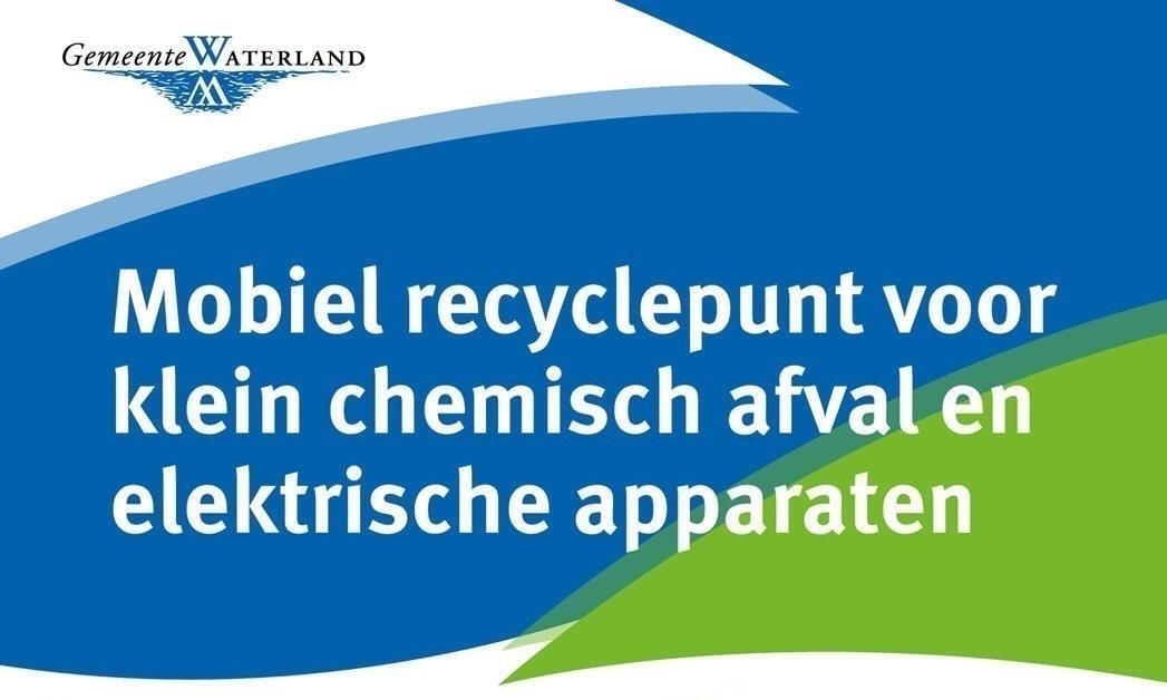 Einde pilot mobiel recyclepunt