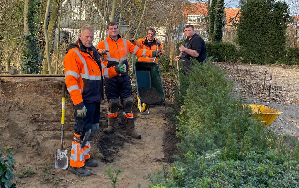 Eilandraad Marken dankt Groenvoorziening