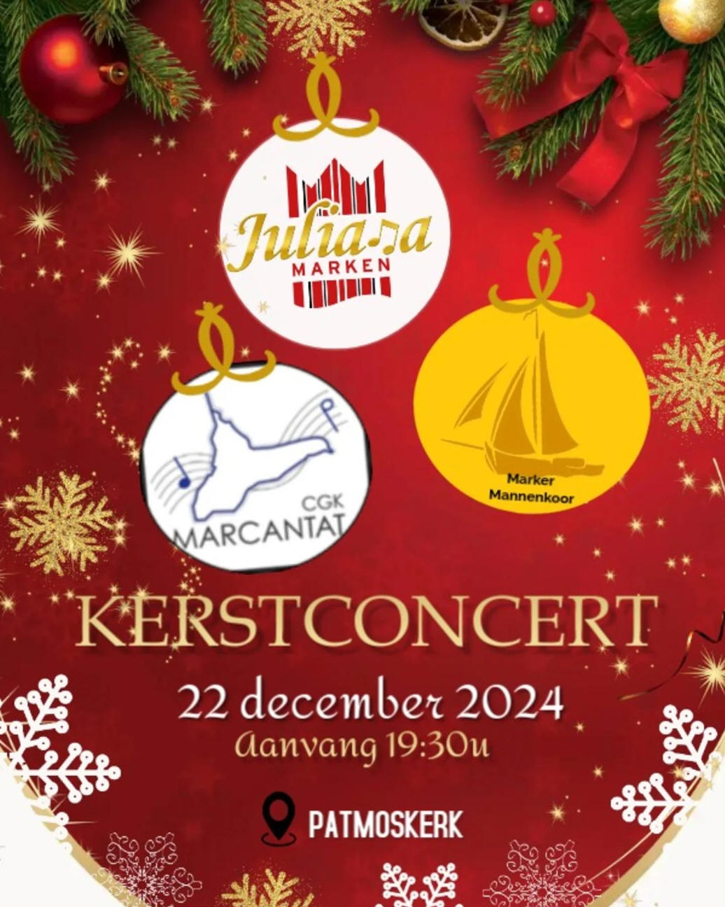 Kerstconcert in de Patmoskerk