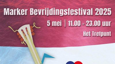 Nog 98 dagen tot Marker Bevrijdingsfestival