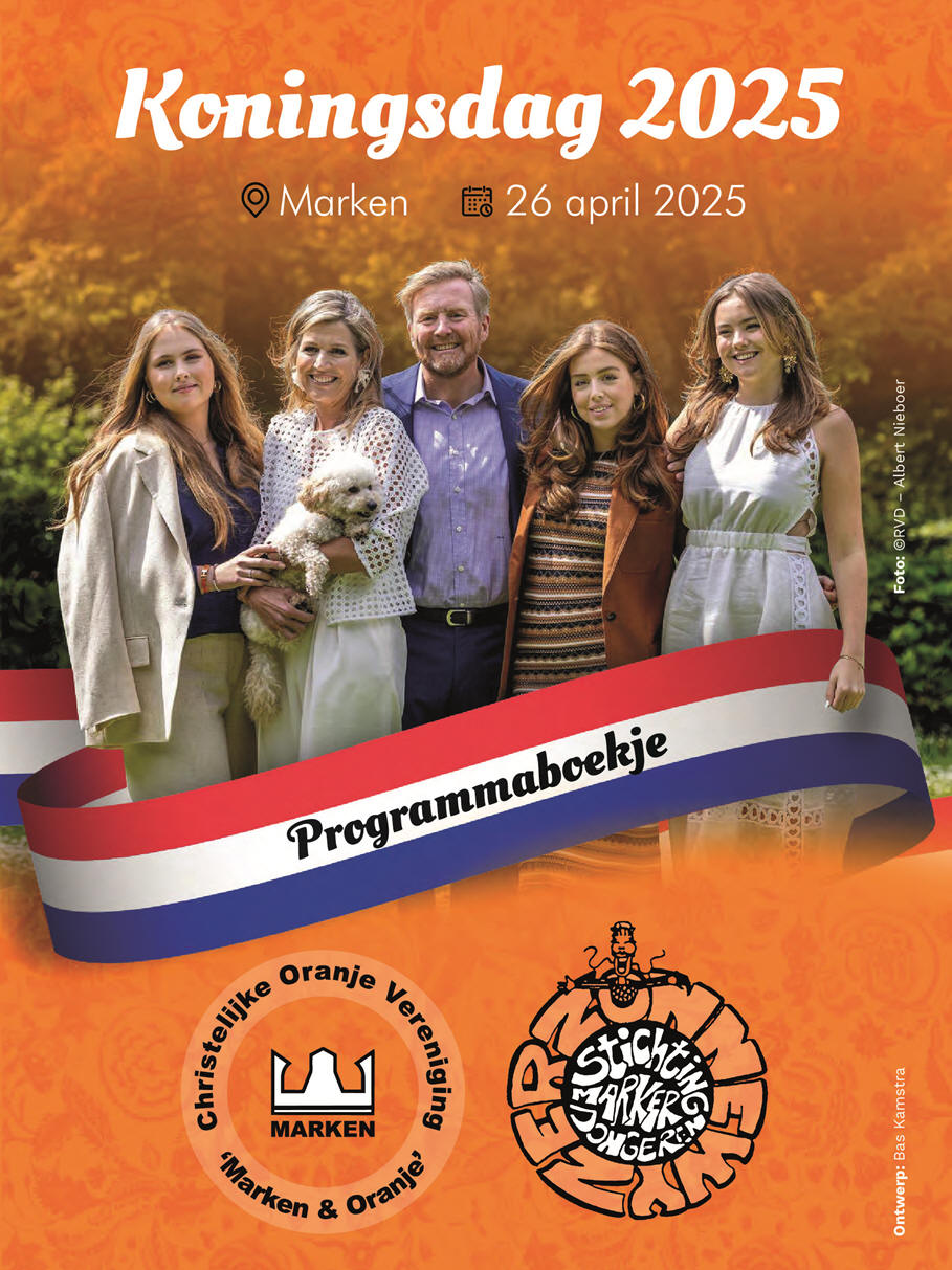 Programmaboekje Koningsdag 2025
