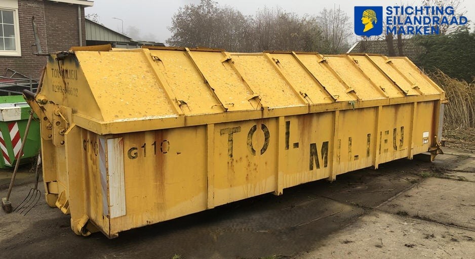 Groencontainer is Koningsdag gesloten